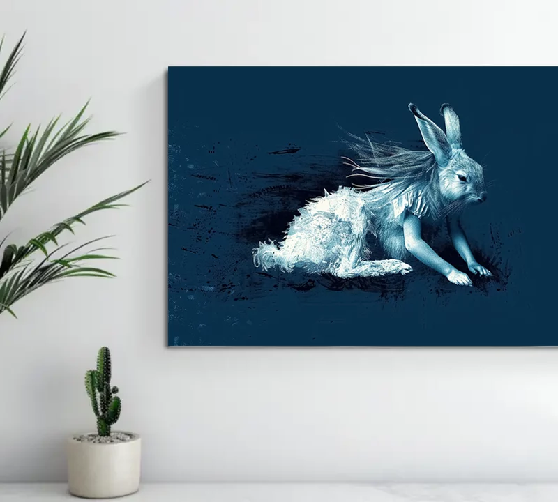Reveries cyanotype : Messager Lunaire